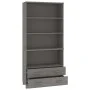 Aparador HAMAR madera de pino maciza gris claro de vidaXL, Aparadores - Ref: Foro24-3100937, Precio: 174,19 €, Descuento: %