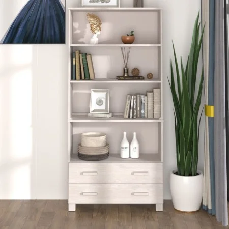Aparador HAMAR madera de pino maciza blanco de vidaXL, Aparadores - Ref: Foro24-3100935, Precio: 172,74 €, Descuento: %