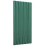 Dachpaneele 36 Einheiten grün beschichteter Stahl 80x36 cm von vidaXL, Dachziegel und Dachziegel - Ref: Foro24-319138, Preis:...