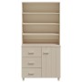 Aparador HAMAR madera de pino maciza marrón miel de vidaXL, Aparadores - Ref: Foro24-3100922, Precio: 242,68 €, Descuento: %