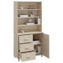 Aparador HAMAR madera de pino maciza marrón miel de vidaXL, Aparadores - Ref: Foro24-3100922, Precio: 242,68 €, Descuento: %