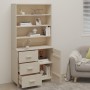 Aparador HAMAR madera de pino maciza marrón miel de vidaXL, Aparadores - Ref: Foro24-3100922, Precio: 242,68 €, Descuento: %
