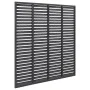 Gray WPC slat fence 180x180 cm by vidaXL, fence panels - Ref: Foro24-318107, Price: 189,12 €, Discount: %