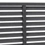 Gray WPC slat fence 180x180 cm by vidaXL, fence panels - Ref: Foro24-318107, Price: 189,12 €, Discount: %