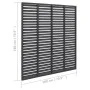 Gray WPC slat fence 180x180 cm by vidaXL, fence panels - Ref: Foro24-318107, Price: 189,12 €, Discount: %