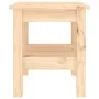 Mesa de centro de madera maciza de pino 35x35x40 cm de vidaXL, Mesas de centro - Ref: Foro24-814259, Precio: 37,95 €, Descuen...