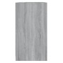 Aparador de madera de ingeniería gris Sonoma 70x40,5x75 cm de vidaXL, Aparadores - Ref: Foro24-813009, Precio: 50,22 €, Descu...