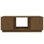 Mesa de centro madera maciza de pino marrón miel 110x50x40 cm de vidaXL, Mesas de centro - Ref: Foro24-814427, Precio: 89,02 ...