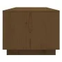Solid pine wood honey brown coffee table 110x50x40 cm by vidaXL, Coffee table - Ref: Foro24-814427, Price: 88,21 €, Discount: %