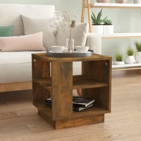 Engineered wood smoked oak coffee table 40x40x43 cm by vidaXL, Coffee table - Ref: Foro24-813089, Price: 32,02 €, Discount: %