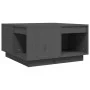 Mesa de centro de madera maciza de pino gris 60x61x32,5 cm de vidaXL, Mesas de centro - Ref: Foro24-814531, Precio: 82,16 €, ...