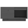 Mesa de centro de madera maciza de pino gris 60x61x32,5 cm de vidaXL, Mesas de centro - Ref: Foro24-814531, Precio: 82,16 €, ...