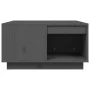 Mesa de centro de madera maciza de pino gris 60x61x32,5 cm de vidaXL, Mesas de centro - Ref: Foro24-814531, Precio: 82,16 €, ...