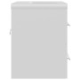 Mueble con lavabo madera de ingeniería blanco de vidaXL, Tocadores de baño - Ref: Foro24-3099041, Precio: 174,03 €, Descuento: %