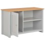 Mueble para el televisor gris 95x39x58 cm en Muebles TV | Comprar online en Foru.es