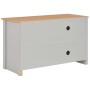 Mueble para el televisor gris 95x39x58 cm en Muebles TV | Comprar online en Foru.es