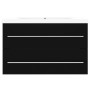 Mueble con lavabo de aglomerado negro de vidaXL, Tocadores de baño - Ref: Foro24-3099051, Precio: 200,92 €, Descuento: %