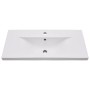 Mueble con lavabo de aglomerado negro de vidaXL, Tocadores de baño - Ref: Foro24-3099051, Precio: 200,92 €, Descuento: %