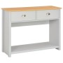 Mesa consola gris 97x35x76 cm en Mesas auxiliares | Comprar online en Foru.es