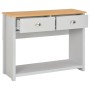 Mesa consola gris 97x35x76 cm en Mesas auxiliares | Comprar online en Foru.es