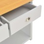 Mesa consola gris 97x35x76 cm en Mesas auxiliares | Comprar online en Foru.es