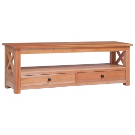 Mueble para TV de madera maciza de caoba 120x30x40 cm en Muebles TV | Comprar online en Foru.es