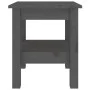 Solid gray pine wood coffee table 35x35x40 cm by vidaXL, Coffee table - Ref: Foro24-814261, Price: 37,23 €, Discount: %
