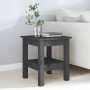 Mesa de centro de madera maciza de pino gris 35x35x40 cm de vidaXL, Mesas de centro - Ref: Foro24-814261, Precio: 37,66 €, De...