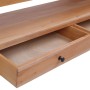 Mueble para TV de madera maciza de caoba 120x30x40 cm en Muebles TV | Comprar online en Foru.es