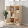 Aparador alto de madera maciza de pino 74x35x117 cm de vidaXL, Aparadores - Ref: Foro24-814364, Precio: 106,25 €, Descuento: %