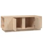 Mesa de centro de madera maciza de pino 110x50x40 cm de vidaXL, Mesas de centro - Ref: Foro24-814429, Precio: 78,06 €, Descue...