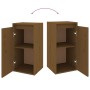 Muebles para TV 5 piezas madera maciza de pino marrón miel de vidaXL, Muebles TV - Ref: Foro24-3100217, Precio: 217,59 €, Des...