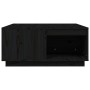Mesa de centro de madera maciza de pino negro 80x81x36,5 cm de vidaXL, Mesas de centro - Ref: Foro24-814528, Precio: 125,16 €...