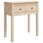 Mesa consola madera maciza de pino 70x35x75 cm de vidaXL, Mesas auxiliares - Ref: Foro24-814609, Precio: 70,17 €, Descuento: %