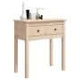 Mesa consola madera maciza de pino 70x35x75 cm de vidaXL, Mesas auxiliares - Ref: Foro24-814609, Precio: 70,17 €, Descuento: %