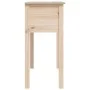 Mesa consola madera maciza de pino 70x35x75 cm de vidaXL, Mesas auxiliares - Ref: Foro24-814609, Precio: 70,17 €, Descuento: %