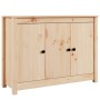 Aparador de madera maciza de pino 110x35x74 cm de vidaXL, Aparadores - Ref: Foro24-814559, Precio: 118,14 €, Descuento: %