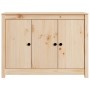 Aparador de madera maciza de pino 110x35x74 cm de vidaXL, Aparadores - Ref: Foro24-814559, Precio: 118,14 €, Descuento: %