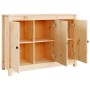 Aparador de madera maciza de pino 110x35x74 cm de vidaXL, Aparadores - Ref: Foro24-814559, Precio: 118,14 €, Descuento: %