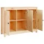 Aparador de madera maciza de pino 110x35x74 cm de vidaXL, Aparadores - Ref: Foro24-814559, Precio: 125,89 €, Descuento: %