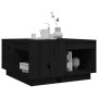 Mesa de centro de madera maciza de pino negro 60x61x32,5 cm de vidaXL, Mesas de centro - Ref: Foro24-814533, Precio: 83,49 €,...