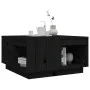 Mesa de centro de madera maciza de pino negro 60x61x32,5 cm de vidaXL, Mesas de centro - Ref: Foro24-814533, Precio: 82,46 €,...
