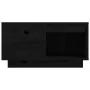 Mesa de centro de madera maciza de pino negro 60x61x32,5 cm de vidaXL, Mesas de centro - Ref: Foro24-814533, Precio: 82,46 €,...
