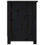 Mueble de TV de madera maciza de pino negro 103x36,5x52 cm de vidaXL, Muebles TV - Ref: Foro24-814593, Precio: 97,32 €, Descu...