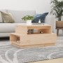 Mesa de centro de madera maciza de pino 80x55x40,5 cm de vidaXL, Mesas de centro - Ref: Foro24-814514, Precio: 60,09 €, Descu...