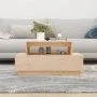 Mesa de centro de madera maciza de pino 80x55x40,5 cm de vidaXL, Mesas de centro - Ref: Foro24-814514, Precio: 59,56 €, Descu...