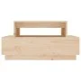 Mesa de centro de madera maciza de pino 80x55x40,5 cm de vidaXL, Mesas de centro - Ref: Foro24-814514, Precio: 59,56 €, Descu...