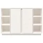 Aparador de madera maciza de pino blanco 120x35x80 cm de vidaXL, Aparadores - Ref: Foro24-814500, Precio: 169,44 €, Descuento: %