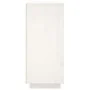 Aparador de madera maciza de pino blanco 120x35x80 cm de vidaXL, Aparadores - Ref: Foro24-814500, Precio: 169,44 €, Descuento: %