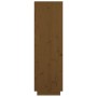 Aparador alto de madera maciza de pino marrón miel 74x35x117 cm de vidaXL, Aparadores - Ref: Foro24-814367, Precio: 79,29 €, ...